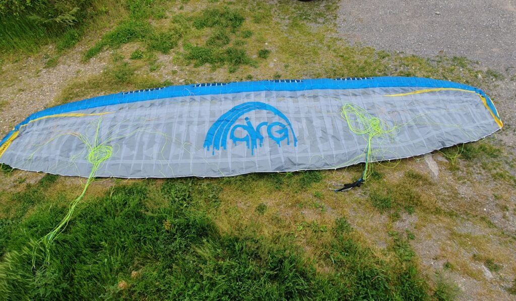 Réparation à neuf parapente AirG