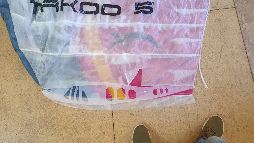 Réparation parapente biplace Grenoble 