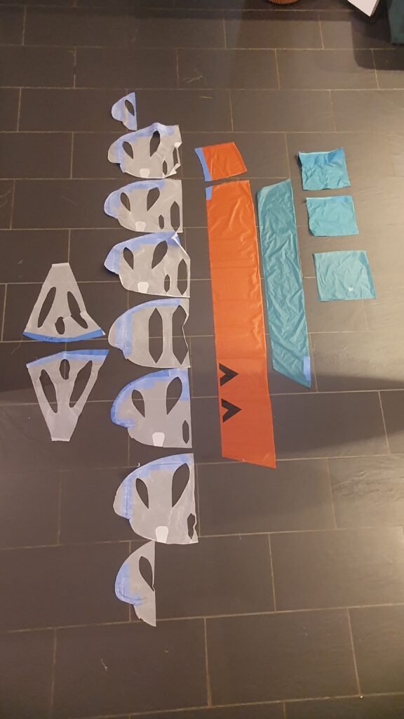 Réparation parapente pièces déchirées Alpes Isère Savoie Lumbin Crolles Saint-Hilaire 