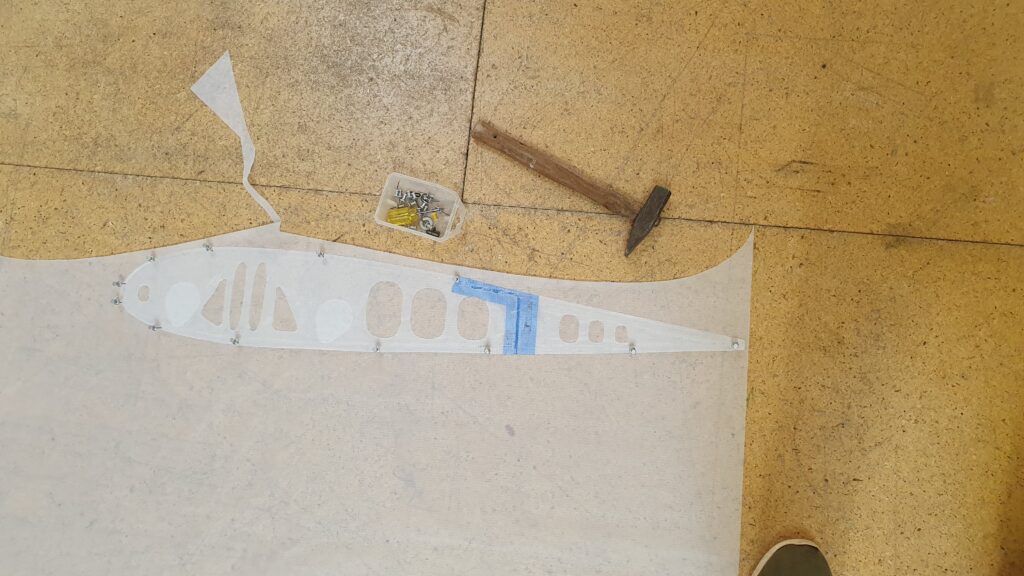 Réparation d'un profil parapente Saint-Hilaire Alpes 